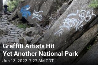 Yosemite Seeks Public&#39;s Help After Graffiti Vandals Hit Trail