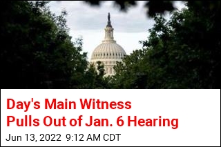 Key Witness in Jan. 6 Hearing Is a No-Show