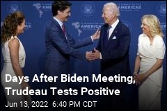 Trudeau Tests Positive Again