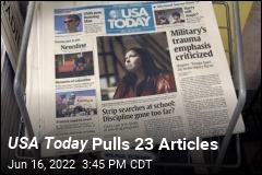 USA Today Pulls 23 Articles