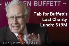 Buffett&rsquo;s Last Lunch for Charity Brings $19M Bid