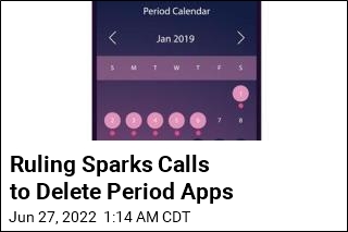 Ruling Sparks Calls to Delete Period Apps