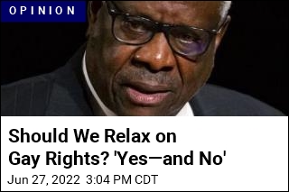 Should We Relax on Gay Rights? &#39;Yes&mdash;and No&#39;
