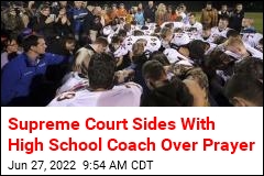 Supreme Court Sides With High School Coach Over Prayer