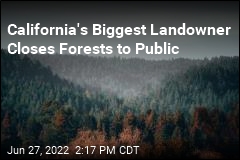 California&#39;s Biggest Landowner Closes Forests to Public