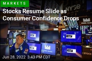 Stocks Resume Slide as Consumer Confidence Drops