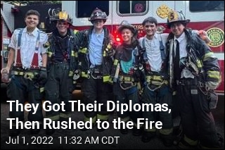 They Got Their Diplomas, Then Rushed to the Fire