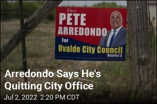 Arredondo Says He&#39;s Quitting City Office
