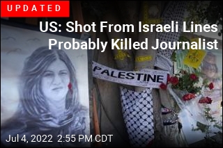 Palestinians Turn Over Bullet in Journalist&#39;s Death to US