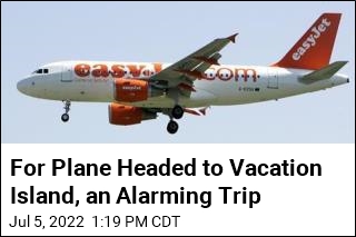 For Plane Headed to Vacation Island, an Alarming Trip