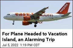 For Plane Headed to Vacation Island, an Alarming Trip