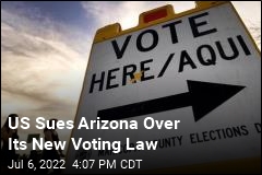 US Sues Arizona Over Its New Voting Law
