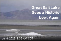 For 2nd Time in a Year, a Dubious Honor for Great Salt Lake