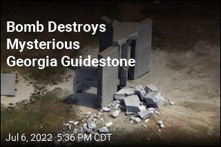 Bomb Damages Mysterious Georgia Monument
