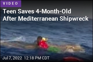 Teen Saves Baby From Mediterranean Shipwreck