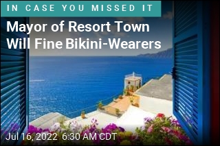 Mayor of Italian Resort Town Has Had It With Bikinis