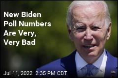 New Biden Poll Numbers Are Very, Very Bad