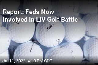 Report: Feds Now Involved in LIV Golf Battle
