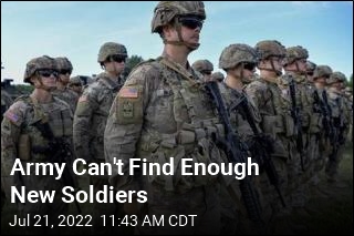 Army Can&#39;t Find Enough New Soldiers