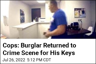 Cops: Burglar Forgot His Keys Inside Crime Scene