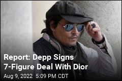 Report: Depp Signs New Deal With Dior