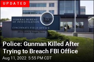 Gunman Tries to Breach FBI Facility