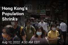 Hong Kong&#39;s Population Shrinks