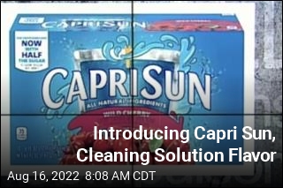 Introducing Capri Sun, Cleaning Solution Flavor