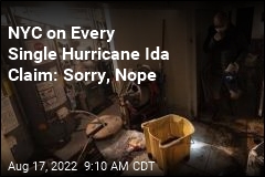 NYC on Every Single Hurricane Ida Claim: Sorry, Nope