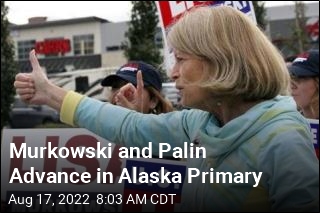 Murkowski and Palin Advance in Alaska Primary