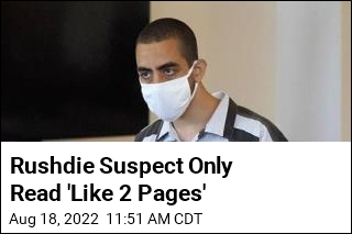 Rushdie Suspect Only Read &#39;Like 2 Pages&#39;