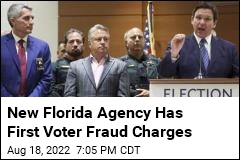 New Florida Agency Has First Voter Fraud Charges