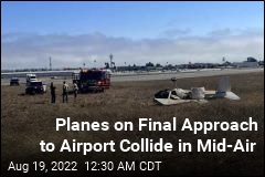 Planes on Final Approach to Airport Collide in Mid-Air