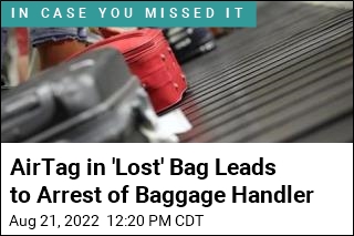 Cops: Traveler&#39;s AirTag Foils Baggage Handler&#39;s Theft