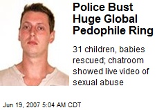 Police Bust Huge Global Pedophile Ring