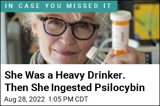She Was a Heavy Drinker Until She Got 2 Doses of Psilocybin