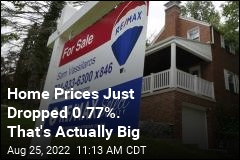 Home Prices Just Dropped 0.77%. That&#39;s Significant