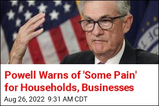 Powell Warns of &#39;Some Pain&#39; for Households, Businesses