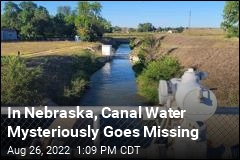 In Nebraska, Canal Water Mysteriously Goes Missing