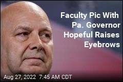 Faculty Pic With Pa. Governor Hopeful Raises Eyebrows