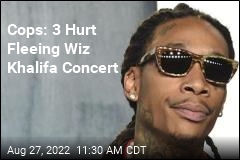 Cops: 3 Injured at Wiz Khalifa Concert After &#39;Disturbance&#39;
