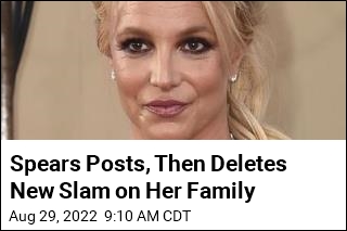 Spears Posts, Then Deletes New Slam on Her Family