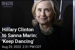 Hillary Tweets Image of Herself Dancing to Back Finland PM