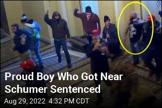 Proud Boy Who Got Near Schumer Sentenced