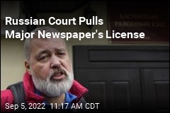 Russian Court Pulls Major Newspaper&#39;s License