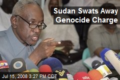 Sudan Swats Away Genocide Charge