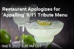 Restaurant Apologizes for &#39;Appalling&#39; 9/11 Tribute Menu