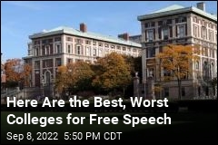 Here Are the Best, Worst Colleges for Free Speech