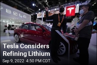 Tesla Considers Lithium Refinery on Gulf Coast