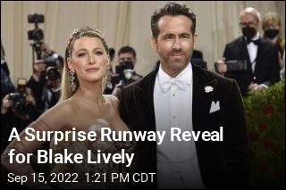 A Surprise Runway Reveal for Blake Lively